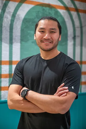 A portrait photograph of John Banh
