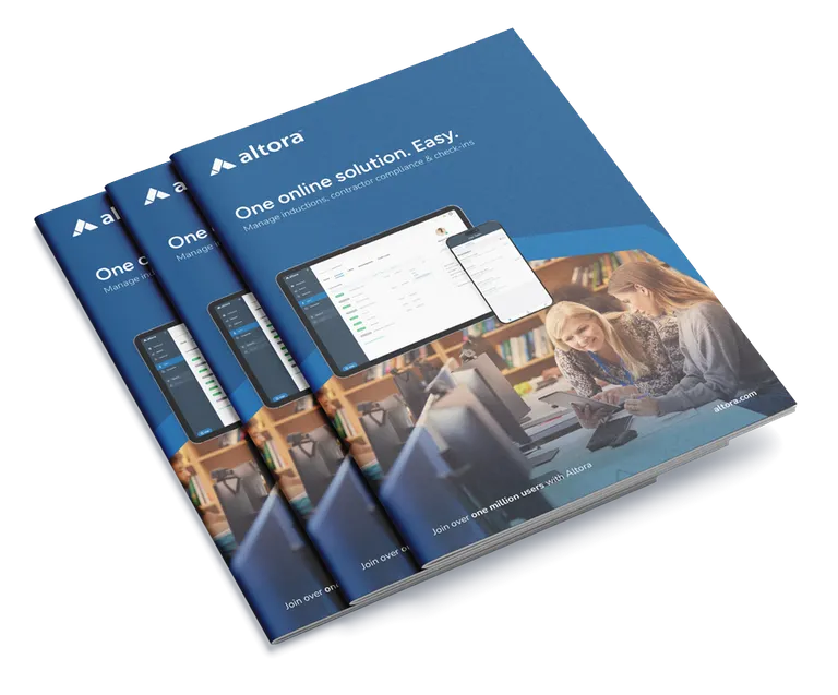 Photograph of a printed copy of the Government and Education info pack