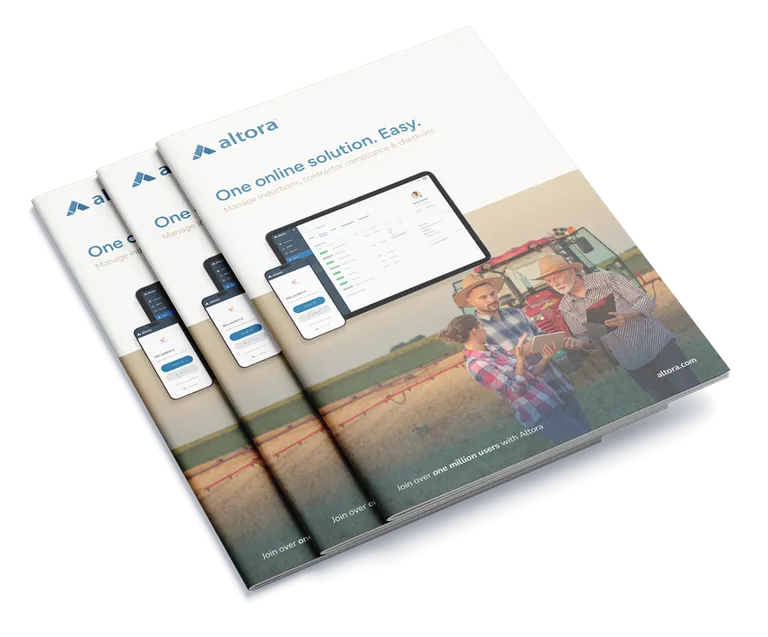 Photograph of a printed copy of the info pack