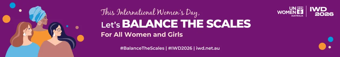 International womens day banner