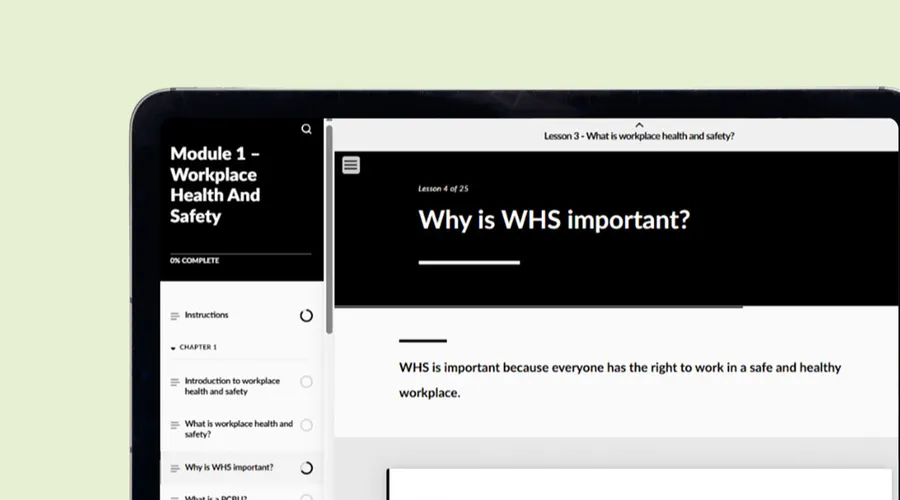 A screenshot showing Altora's course management dashboard